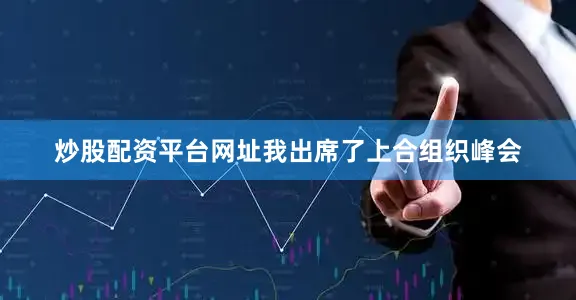 炒股配资平台网址我出席了上合组织峰会
