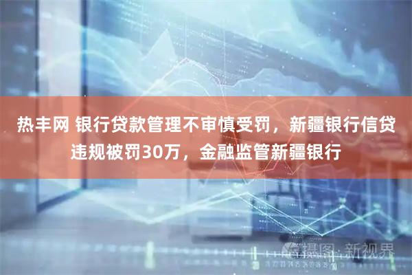 热丰网 银行贷款管理不审慎受罚，新疆银行信贷违规被罚30万，金融监管新疆银行